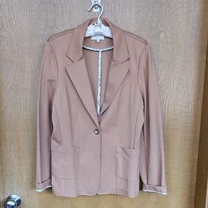 Women's Dusty Rose/Tan Blazer